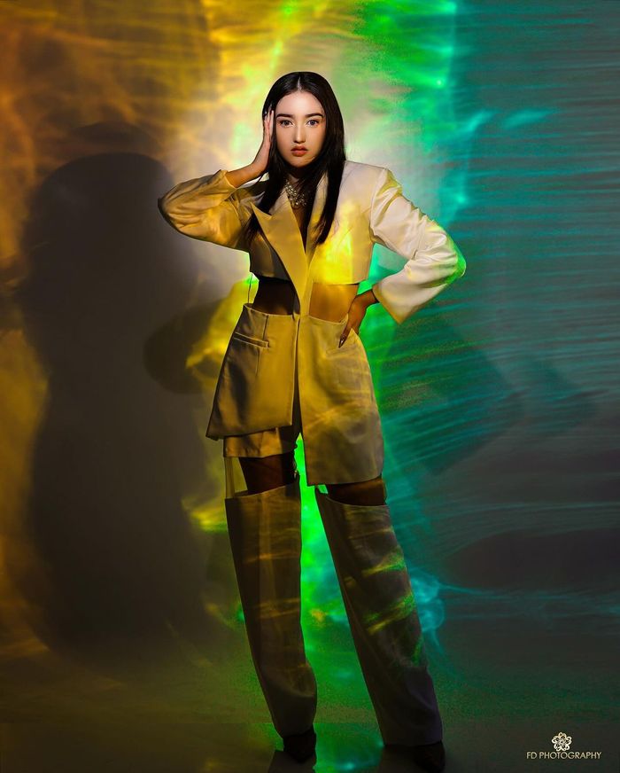 Pemotretan Ranty Maria bersama fotografer Fandy Susanto.