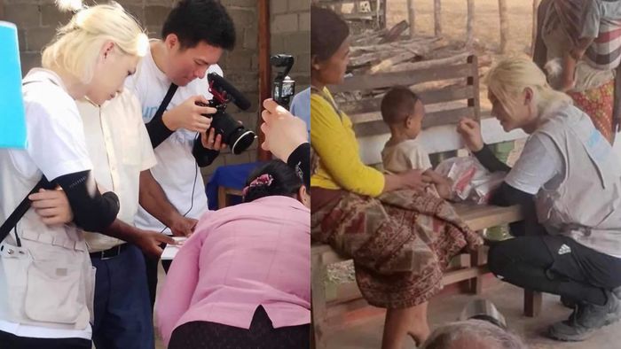 Felix Stray Kids jadi relawan di Laos