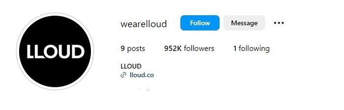 Instagram LLOUD, agensi pribadi Lisa BLACKPINK