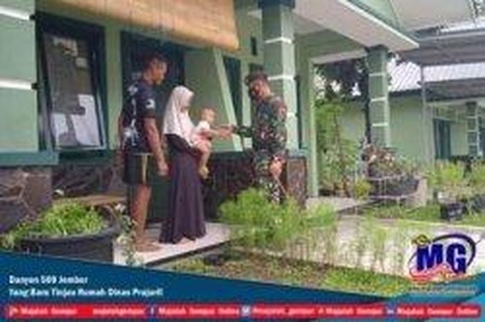 Rumah dinas Lettu Fardhana calon suami Ayu Ting Ting di Yonif Raider 509 Kostrad 
