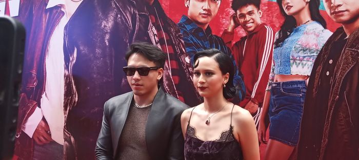 Jefri Nichol dan Lutesha saat ditemui di Epicentrum, Jakarta Selatan, Selasa (13/2/2024).