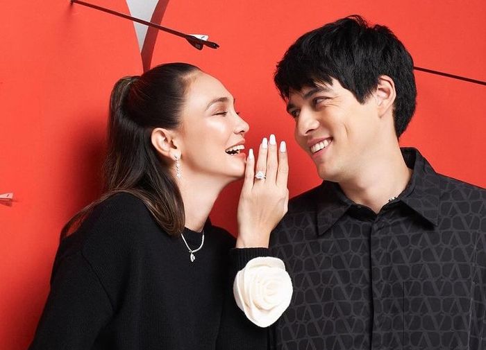 Tengok pemotretan Valentine Luna Maya dan Maxime Bouttier, yuk!