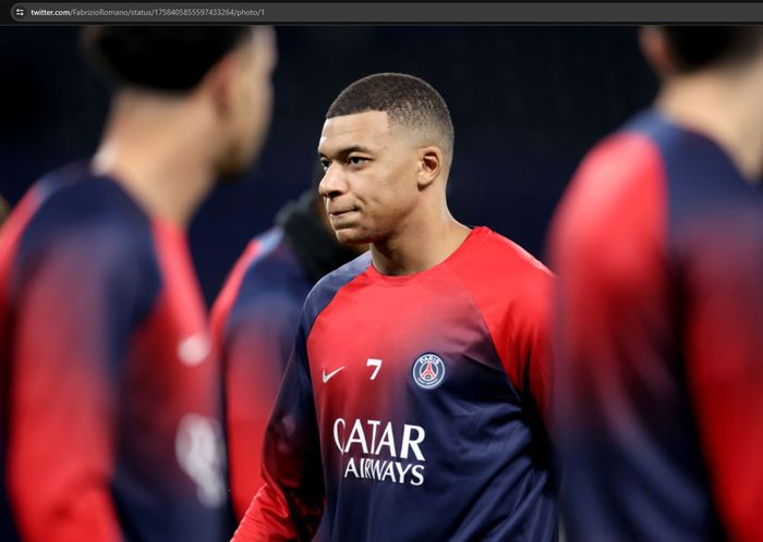 Bintang Paris Saint-Germain, Kylian Mbappe, dikabarkan sudah 100 persen menjadi milik Real Madrid.