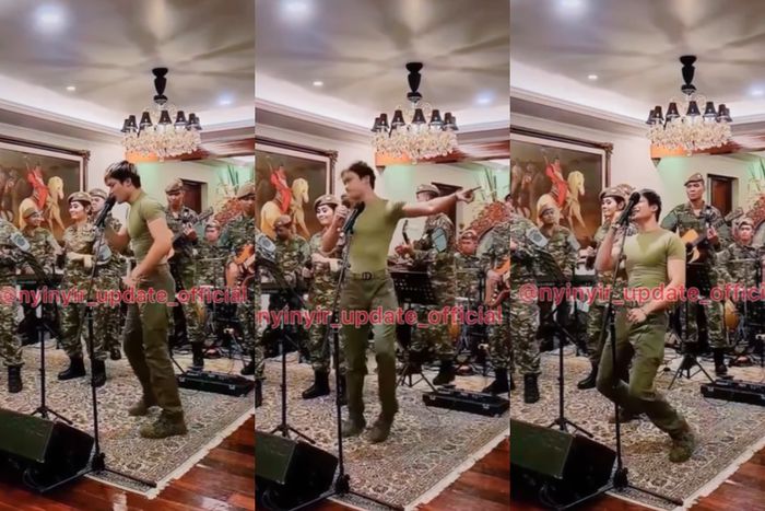 Hebohnya Azka Corbuzier saat nyanyi bareng Komcad