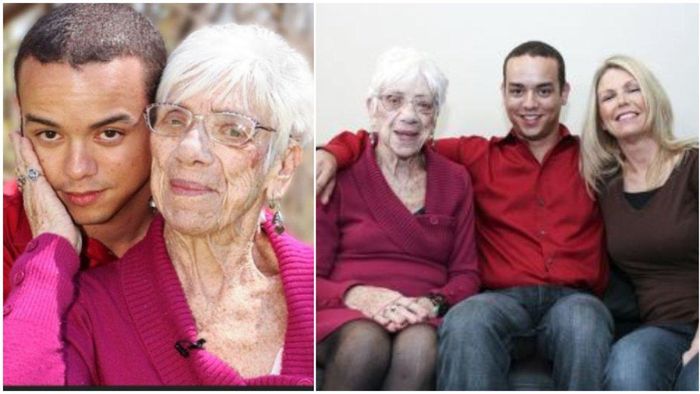 Kepincut nenek umur 91 tahun, berondong ganteng ini bikin sang ibu syok.