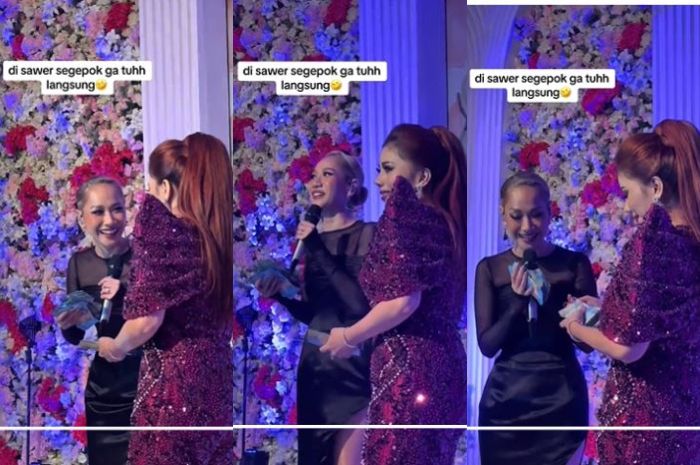 Reaksi BCL saat disawer duit segepok