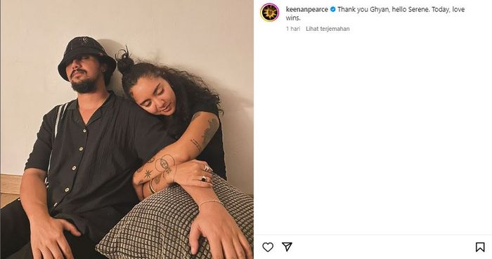 Unggahan Keenan Pearce