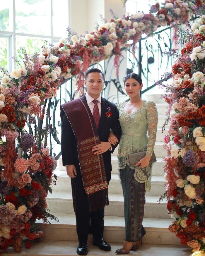 Naysilla Mirdad bersama sang kekasih, Arfito Hutagalung.