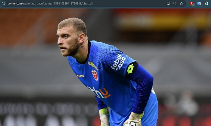 Kiper Monza, Michele Di Gregorio, kabarnya diincar AC Milan.