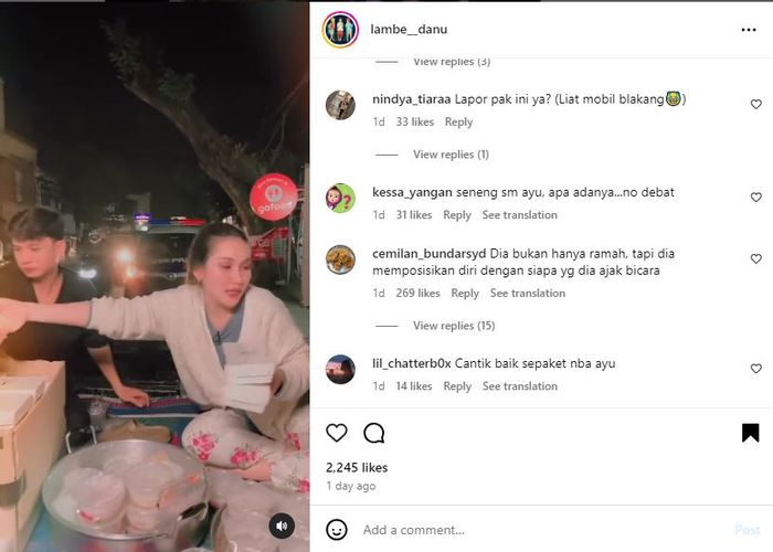 Masya Allah, Begini Momen Ayu Ting Ting Naik Mobil Pick Up Bagikan Makanan Sahur Ramadan 2024, Netizen Beri Pujian Selangit
