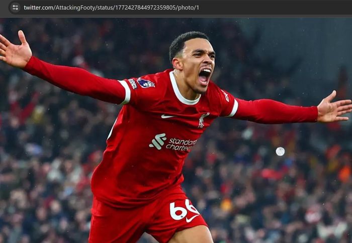 Bek kanan Liverpool, Trent Alexander-Arnold, diincar oleh Real Madrid.