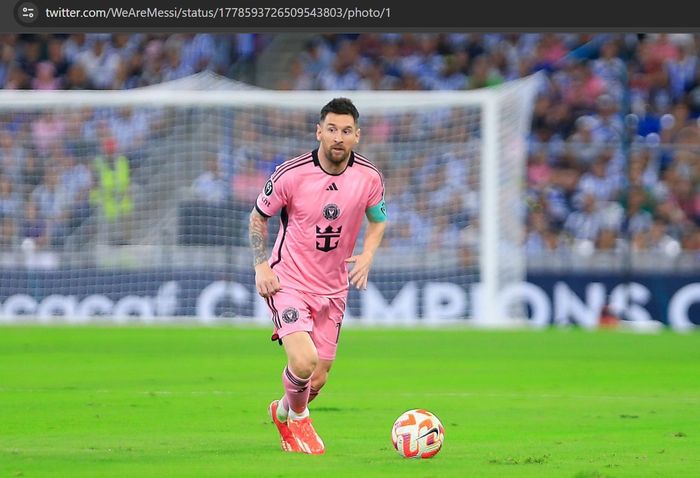 Lionel Messi gagal meloloskan Inter Miami ke Piala Champions CONCACAF usai kalah 1-3 dari Monterrey.