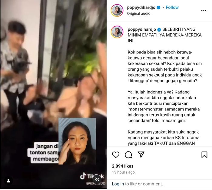 Poppy Dihardjo tanggapi candaan Ivan Gunawan dan Saipul Jamil.
