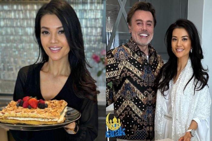 Farah Quinn dan sang suami 