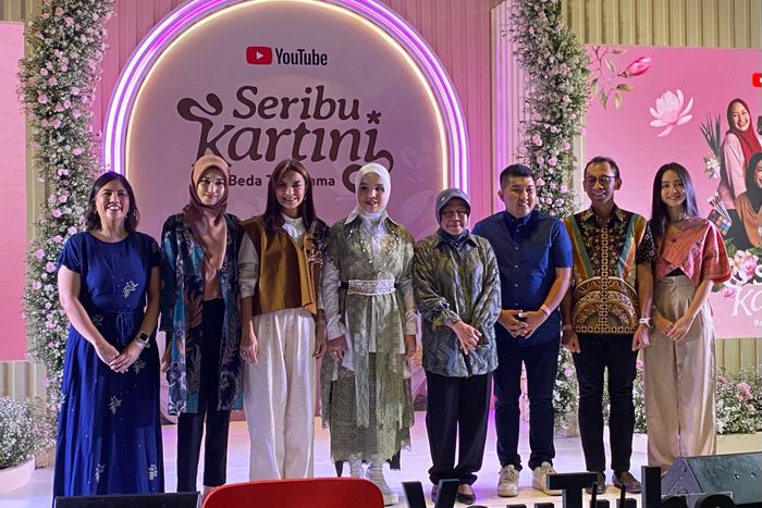 Acara Seribu Kartini oleh YouTube Indonesia yang Grid.ID hadiri di kawasan Senayan, Jakarta Pusat, Jumat (19/4/2024).