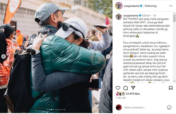  Dapat Medali, Ussy Sulistiawaty Ungkap Perjuangannya Sebelum Ikut Maraton di London, Ngaku Dapat Ujian Begini