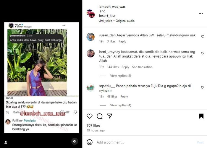 Gaya dan Pose Saat Lagi Foto Tuai Nyinyiran, Begini Tanggapan Fuji: Emang...