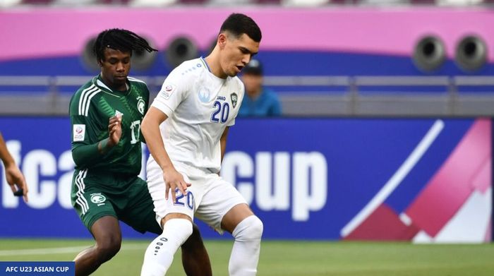 Uzbekistan Vs Arab Saudi di Piala Asia U-23 2024