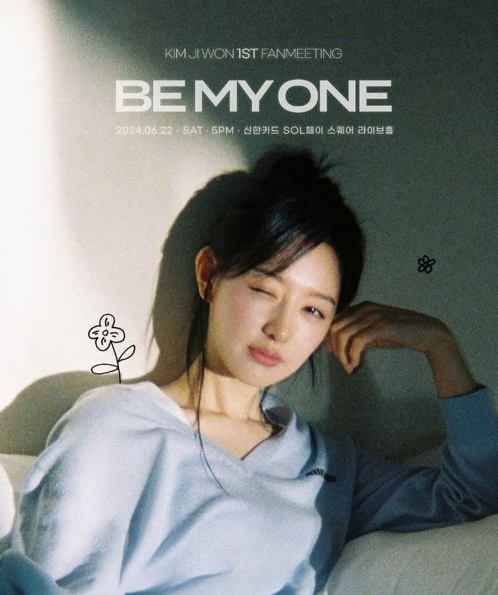 Poster gelaran fanmeeting perdana Kim Ji Won