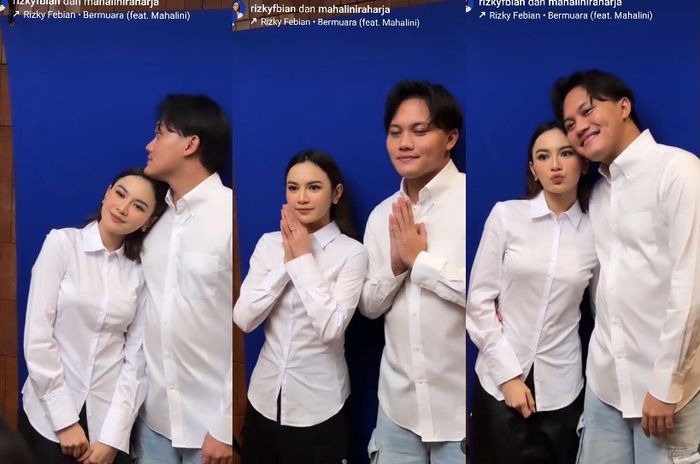 Rizky Febian dan Mahalini