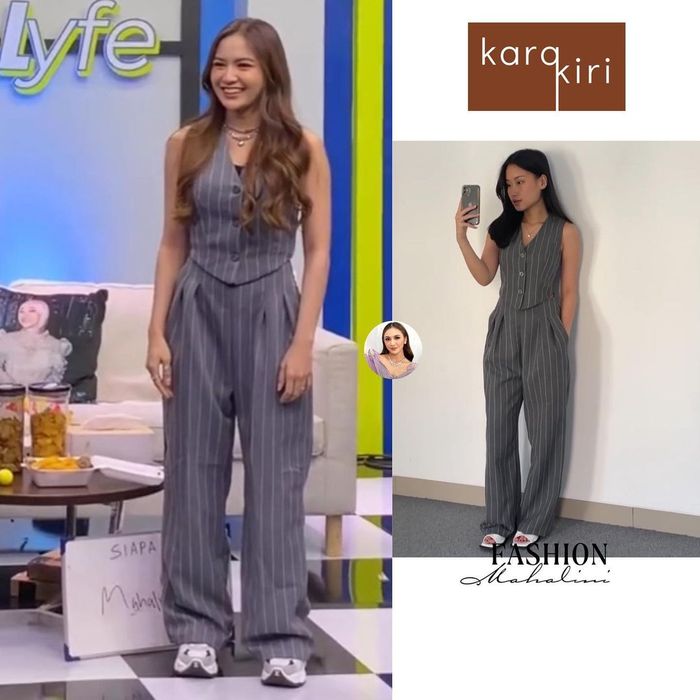 Setelan blazer Mahalini dari online shop Karakiri.