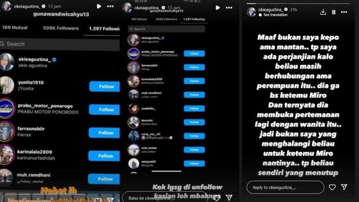 Langgar Perjanjian Usai Cerai Gegara Follow IG Wanita Ini Sampai Bikin Okie Agustina Murka, Gunawan Dwi Cahyo Terancam Tak Bisa Temui Anak