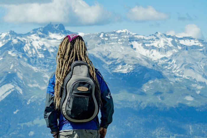 Ilustrasi rambut gimbal