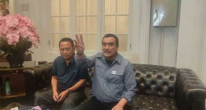 Harris Arthur saat ditemui oleh awak media di kawasan Kebon Jeruk, Jakarta Barat, Kamis (16/5/2024).