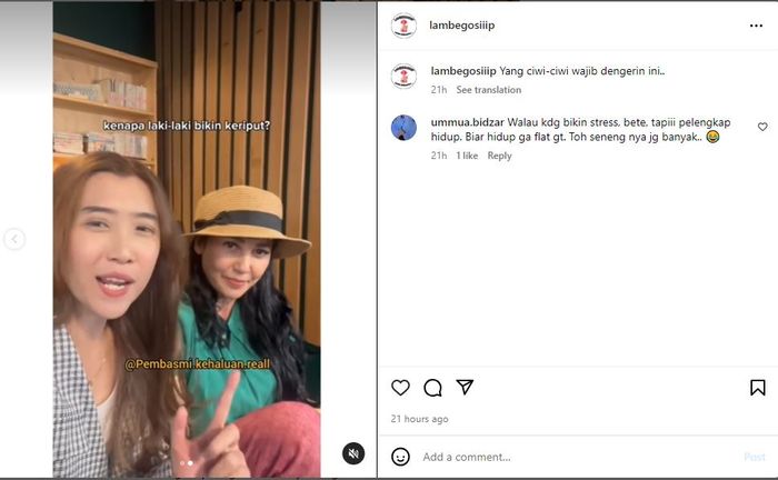 Meriam Bellina bagikan tips agar awet muda