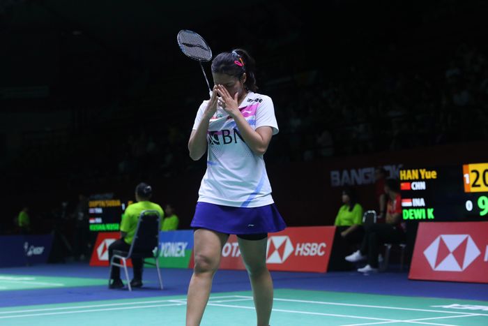 Tunggal putri Indonesia, Komang Ayu Cahya Dewi berhasil terhenti perempat final Thailand Open 2024, Jumat (17/5/2024)