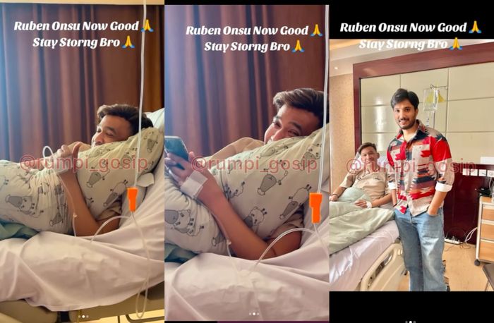 Kondisi Ruben usai dikabarkan jatuh sakit 