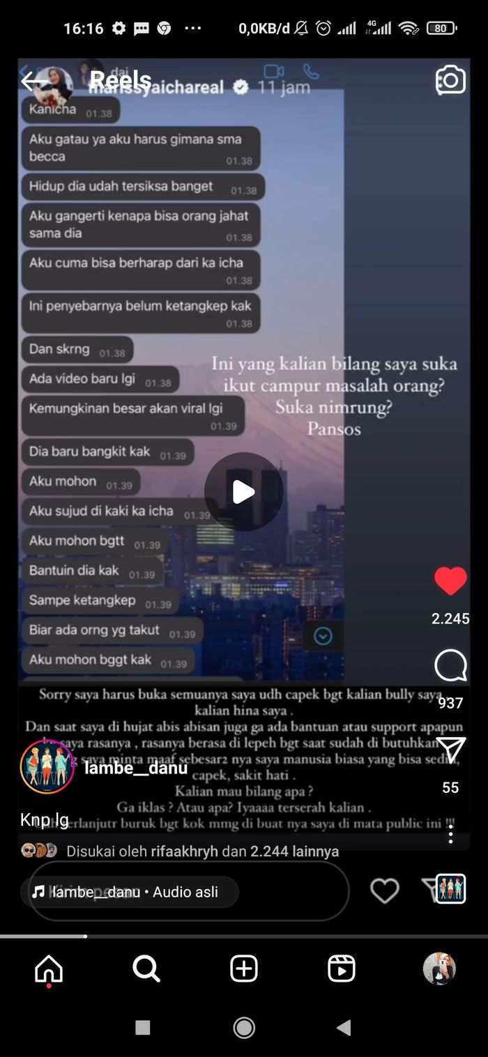 Unggahan Marrisya Icha