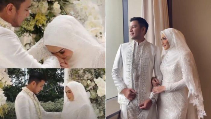 Melody Prima resmi menikah dengan Ilham Prawira, Sabtu (25/5/2024).    