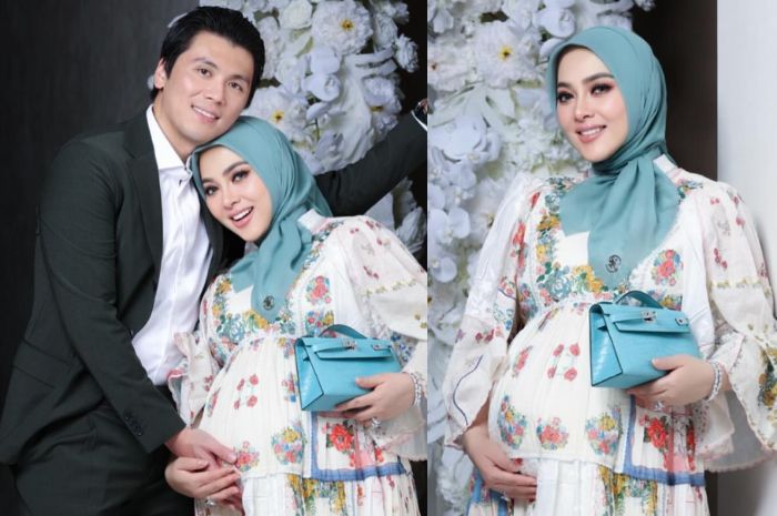 Istri Reino Barack membaca doa saat hamil