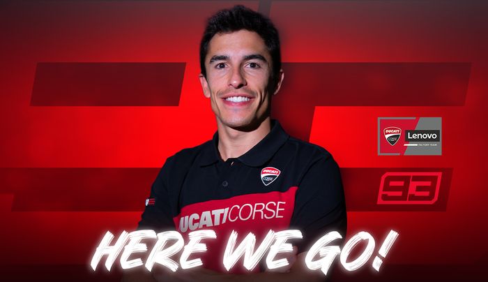 Marc Marquez resmi menjadi pembalap Ducati di MotoGP untuk musim 2025-2026.