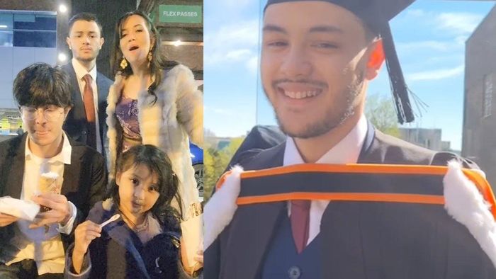 Potret putra Andi Soraya, Shawn Adrian