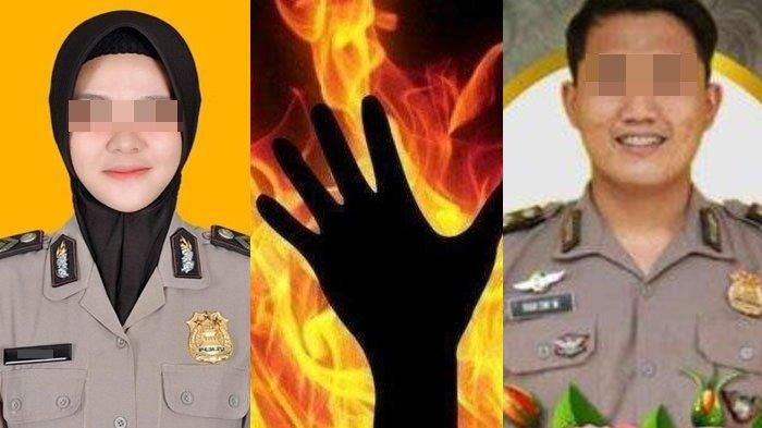 Detik-detik Briptu FN Bakar Suami Sesama Polisi, Tangan Diborgol Lalu Disiram Bensin, Sempat Ancam Lakukan ini pada 3 Anaknya