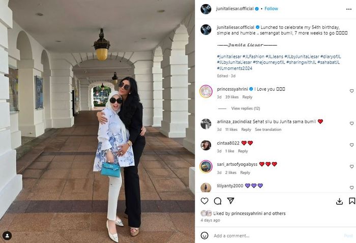 Unggahan sahabat Syahrini 