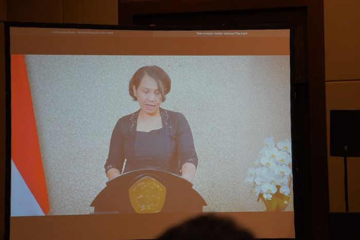 Sekretaris Jenderal Kemendikbudristek Suharti.