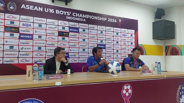 Pelatih timnas U-16 Indonesia, Tranh Minh Chien.