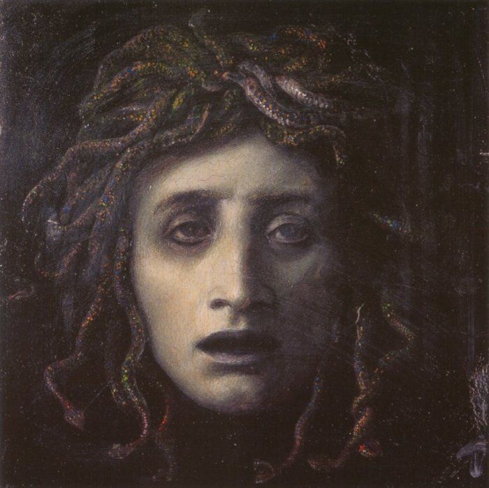 Medusa oleh Arnold Böcklin, c.1878
