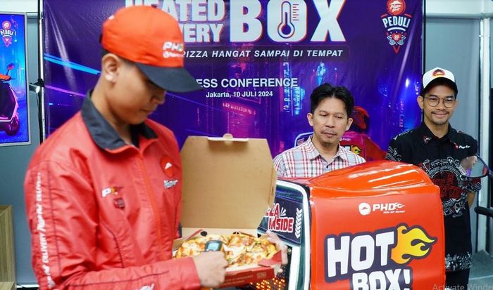 Dukung Peralihan Energi Terbarukan, Pizza Hut Delivery (PHD) Hadirkan Hot Box dengan Motor Listrik