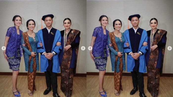 Azriel Hermansyah bersama KD, Ashanty dan Sarah Menzel
