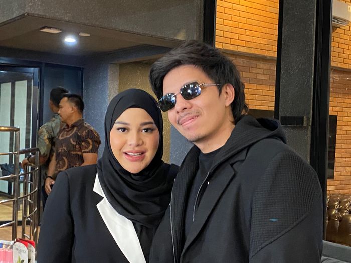 Aurel Hermansyah dan Atta Halilintar saat Grid.ID temui di kantornya di kawasan Pondok Pinang, Jakarta Selatan, Kamis (11/6/2024).