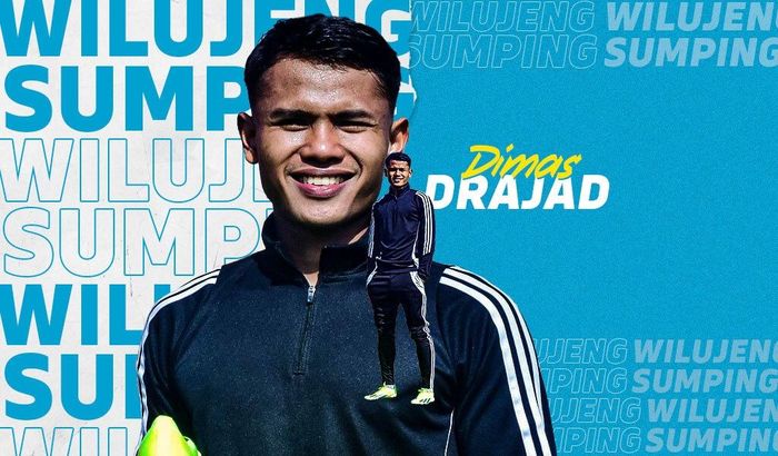 Pemain anyar Persib, Dimas Drajad.