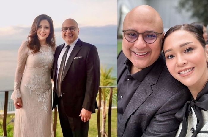 Maia Estianty dan sang suami, Irwan Mussry