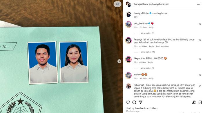 Unggahan Aaliyah Massaid