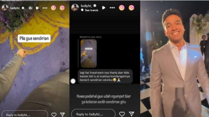 Instagram story Fadly Faisal