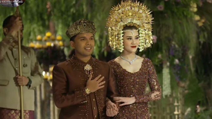 Thariq Halilintar dan Aaliyah Massaid