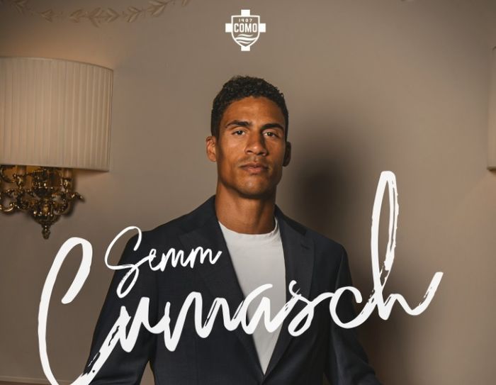 Klub promosi Liga Italia, Como 1907, resmi memperkenalkan Raphael Varane sebagai pemain terbarunya.